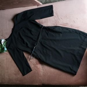 M.M. Lafleur | Etsuko Black Belted Sheath Dress 14